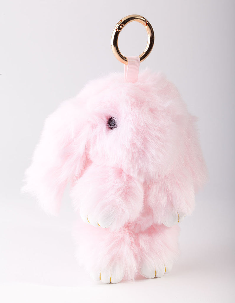 Fashion soft bunny keyring