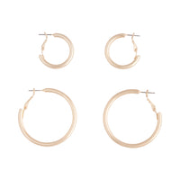 Gold Chunky Hoop Pack - link has visual effect only