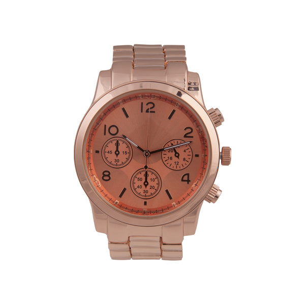 Rose Gold Classic Dial Watch