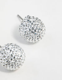 Surgical Steel Glitter Ball Stud Earrings - link has visual effect only