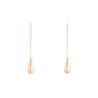 Gold Long Teardrop Earrings - link has visual effect only