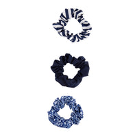 Multi-Design Blue Scrunchie Pack - link has visual effect only