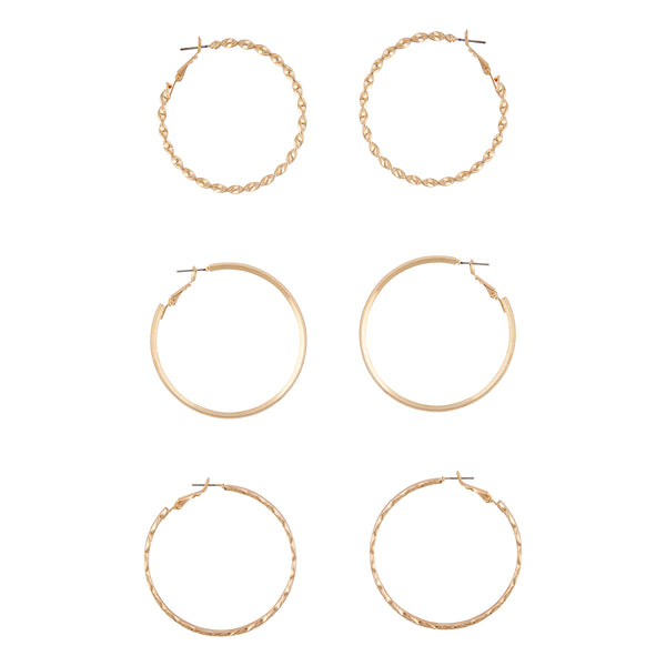 Gold Ultimate Hoop Earring Pack