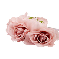 Pink Rose Headband - link has visual effect only