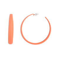 Pink Neon 3/4 Hoop Earrings - link has visual effect only