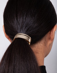 Gold Minimalistic Ponytail Cuff Clip - link has visual effect only