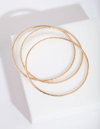 Gold Sparkle Bangle Set - link has visual effect only