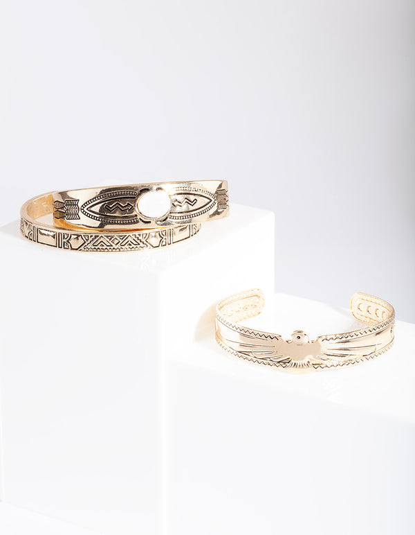 Gold Eagle Bangle Pack