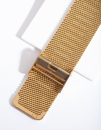 Gold Diamante Snake Watch - link has visual effect only