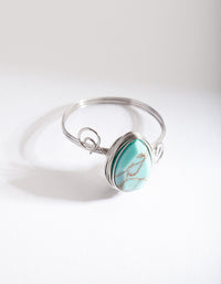 Semi-Precious Turquoise Ring - link has visual effect only