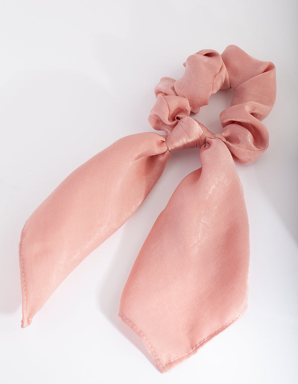 Blush Scarf Scrunchie