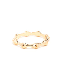 Gold Bamboo Ring - link has visual effect only