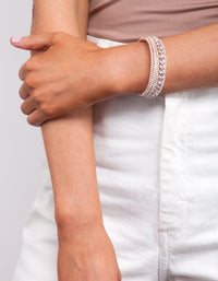 Silver Ball Arm Cuff - link has visual effect only