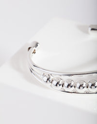 Silver Ball Arm Cuff - link has visual effect only