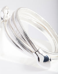 Silver Snake Wrap Bracelet - link has visual effect only