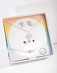 Kids Crystal Jewellery Set - link has visual effect only