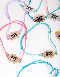 Kids Mix Metal Multicoloured BFF Bracelet Pack - link has visual effect only