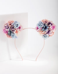 Kids Flower Ear Headband - link has visual effect only