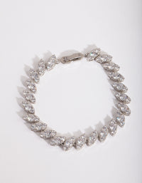 Marquise Cubic Zircona Bracelet - link has visual effect only