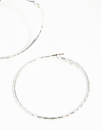 Silver 60MM Hoop Earring Pack - link has visual effect only