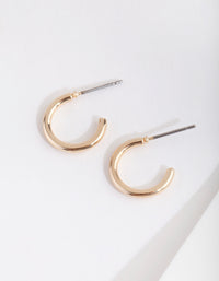 Mixed Metal 10mm Hoop Earring Pack - link has visual effect only