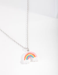 Kids Glitter Rainbow Necklace - link has visual effect only