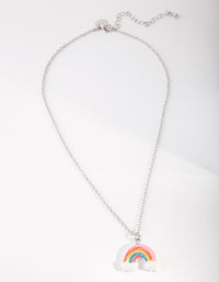 Kids Glitter Rainbow Necklace - link has visual effect only