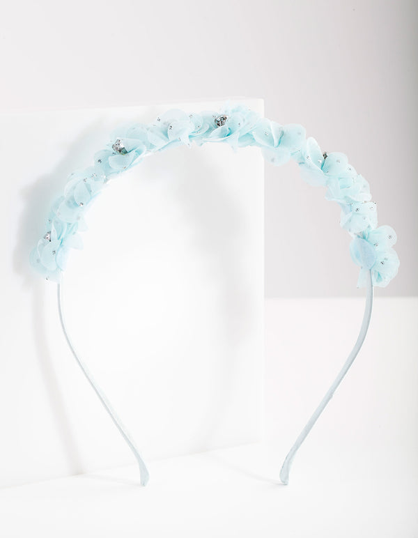 Kids Blue Flower Kids Headband