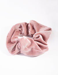 Pink Textured Scrunchie - link has visual effect only