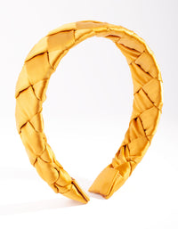 Satin Plait Headband - link has visual effect only