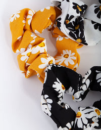 Fabric Mini Daisy Pack Scrunchie - link has visual effect only