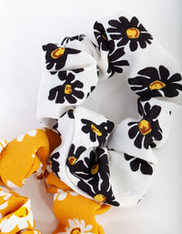 Fabric Mini Daisy Pack Scrunchie - link has visual effect only