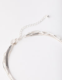 Silver Mix Trend Chain Necklace Pack - link has visual effect only