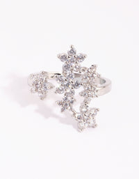 Silver Crystal Star Ring - link has visual effect only