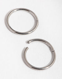 Surgical Steel 8mm Sleeper Earrings - link has visual effect only