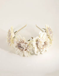 Statement Flower Crown - link has visual effect only