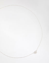 Sterling Silver Lotus Necklace - Lovisa