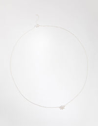 Sterling Silver Lotus Necklace - Lovisa