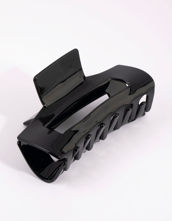 Rectangular Black Acrylic Claw