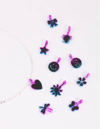 Kids Silver Make Your Own Mood Necklace - link has visual effect only