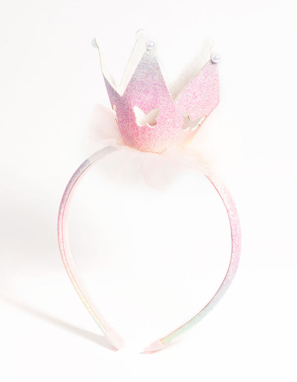 Kids Rainbow Crown Headband