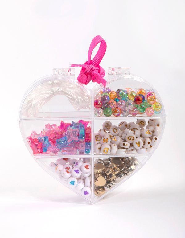 Kids Heart Bead Kit