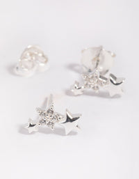 Sterling SIlver Star Stud Earrings - link has visual effect only