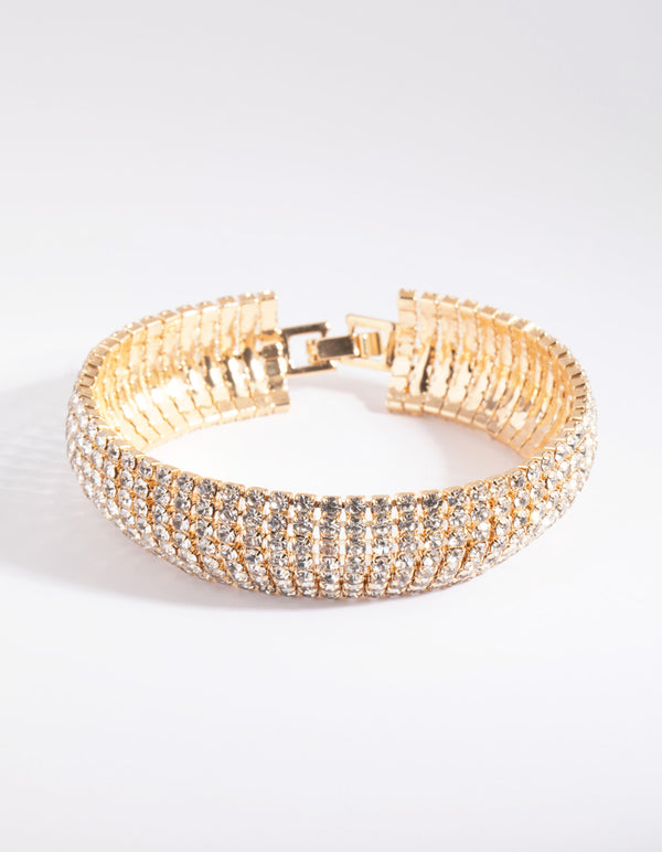 Diamante Statement Bracelet