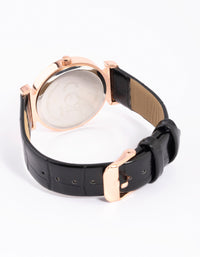 Black Starry Night PU-Strap Watch - link has visual effect only