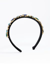 Green Jewelled Headband - link has visual effect only