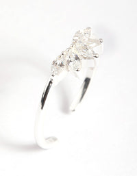 Sterling Silver Fan Ring - link has visual effect only