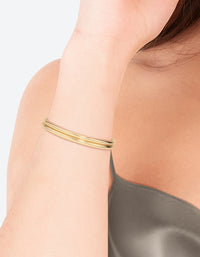 Gold Plated Bangle Set - link has visual effect only