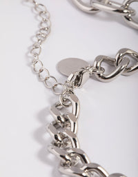 Rhodium Chain Bracelet Pack - link has visual effect only