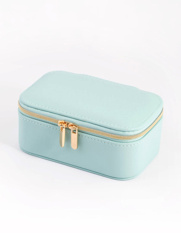 Turquoise Rectangular Jewellery Box